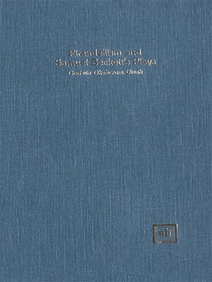 cover image of Pirandellism and Samuel Beckett's Plays